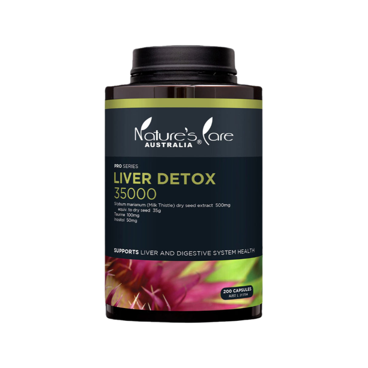 Nature's Care Pro Series Liver Detox 35000 200 Capsules