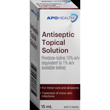 APO HEALTH Antiseptic Topical Solution 15mL