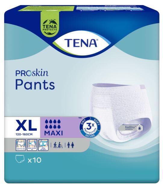 Tena Proskin Pants Maxi XL 10 Pack