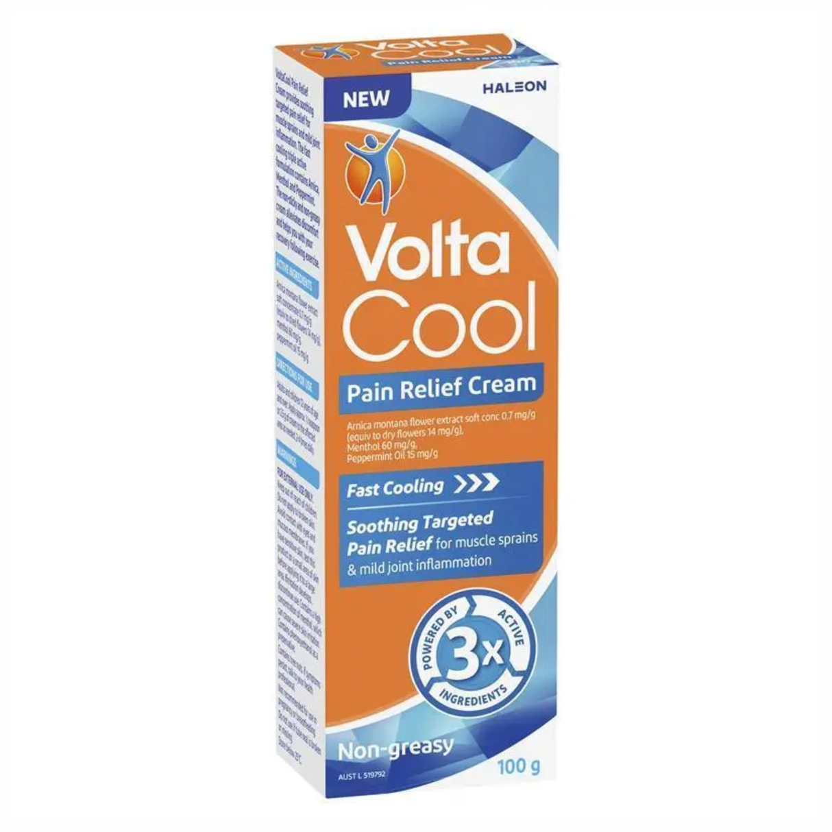 VoltaCool Pain Relief Cream 100g