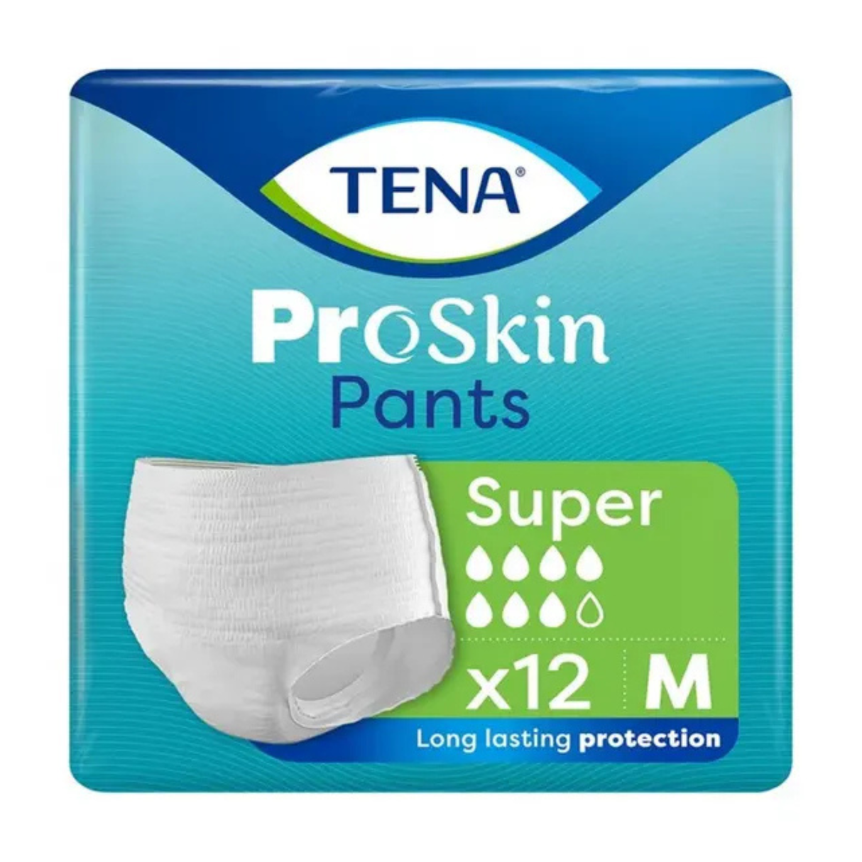 Tena Pants Super Medium 12 Pack