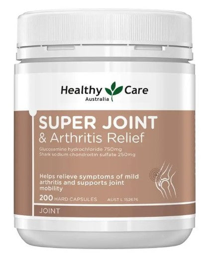 Healthy Care Super Joint & Arthritis Relief 200 Capsules