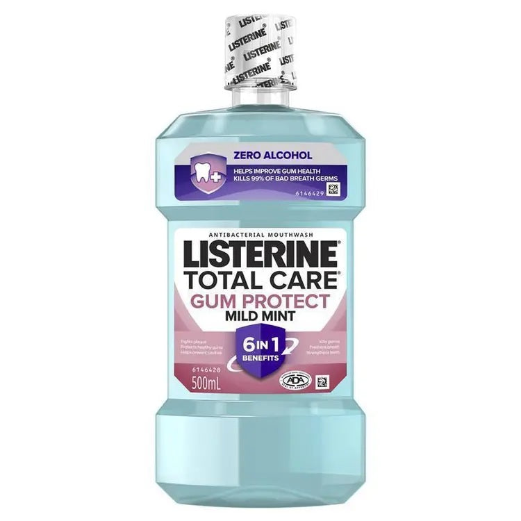 Listerine Total Care Gum Protect Zero Alcohol 500mL