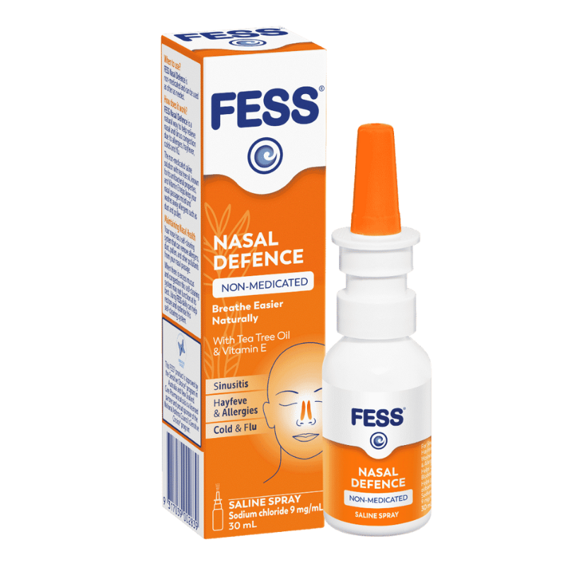 Fess Nasal Defence Saline Spray 30mL (EXP: 01/07/2026)