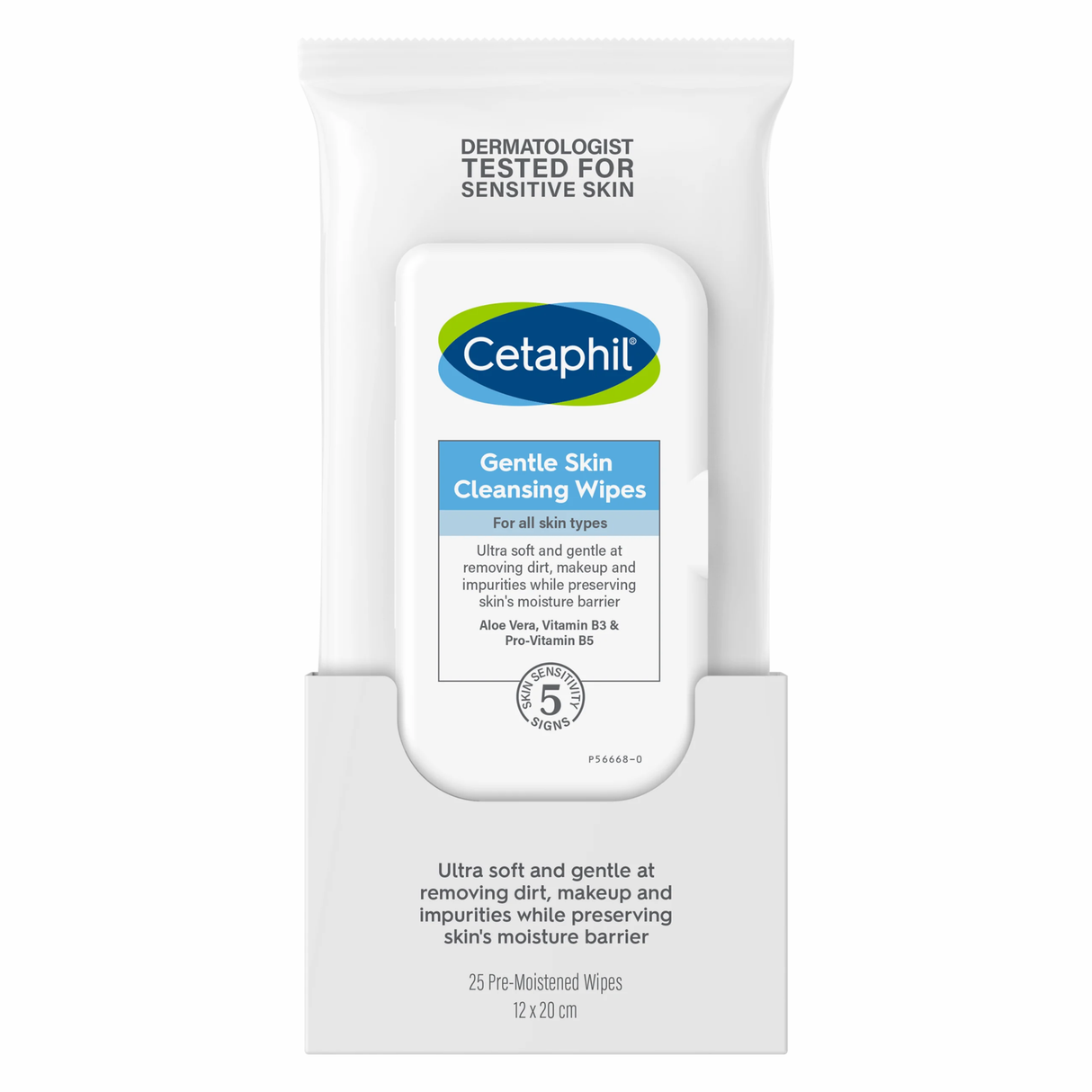 Cetaphil Gentle Skin Cleansing Wipes 25 Pack