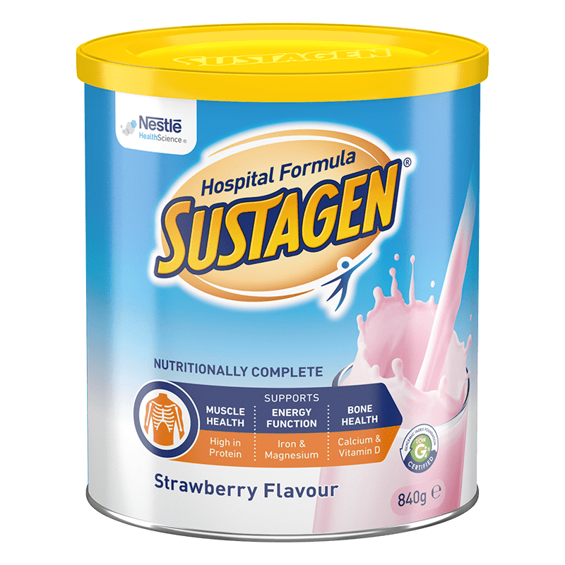 Nestle Sustagen Nutritionally Complete Strawberry Flavour 840g (EXP: 19/07/2026)