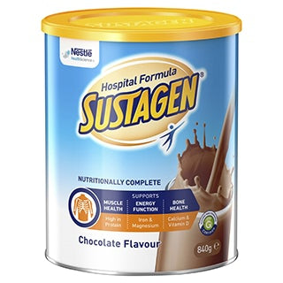 Nestle Sustagen Nutritionally Complete Chocolate Flavour 840g (EXP: 24/10/2026)