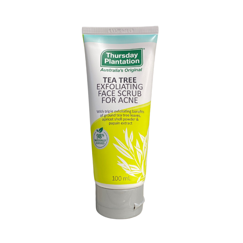 Thursday Plantation Tea Tree Exfoliating Face Scrub For Acne 100mL
