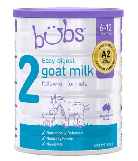 Bubs Goat A2 Follow-On Formula Stage 2 800g (EXP: 05/09/2026)