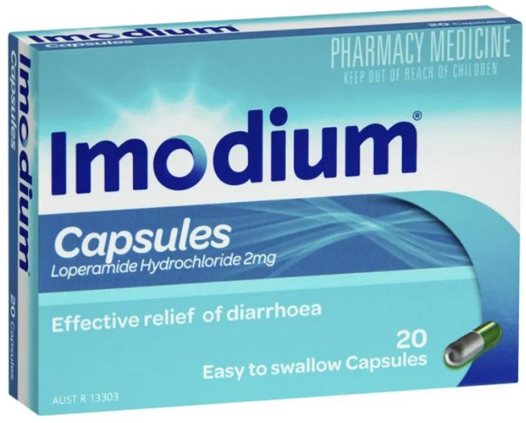 Imodium Diarrhoea Relief 20 Capsules (S2)