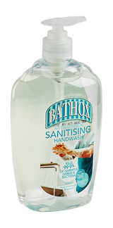 Bathox Sanitising Hand Wash Antibacterial Citrus Essential Oils 600ml