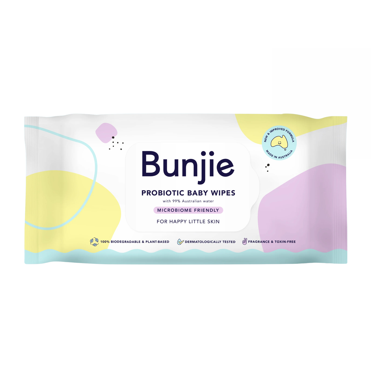 Bunjie Probiotic Baby Wipes 80s
