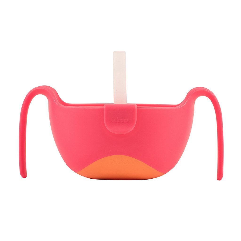 B.Box Bowl+Straw Strawberry Shake 6m+ - RPP ONLINE