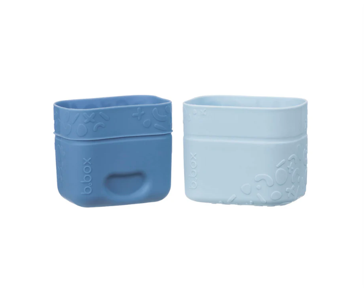 B.Box Silicone Snack Cups - Ocean