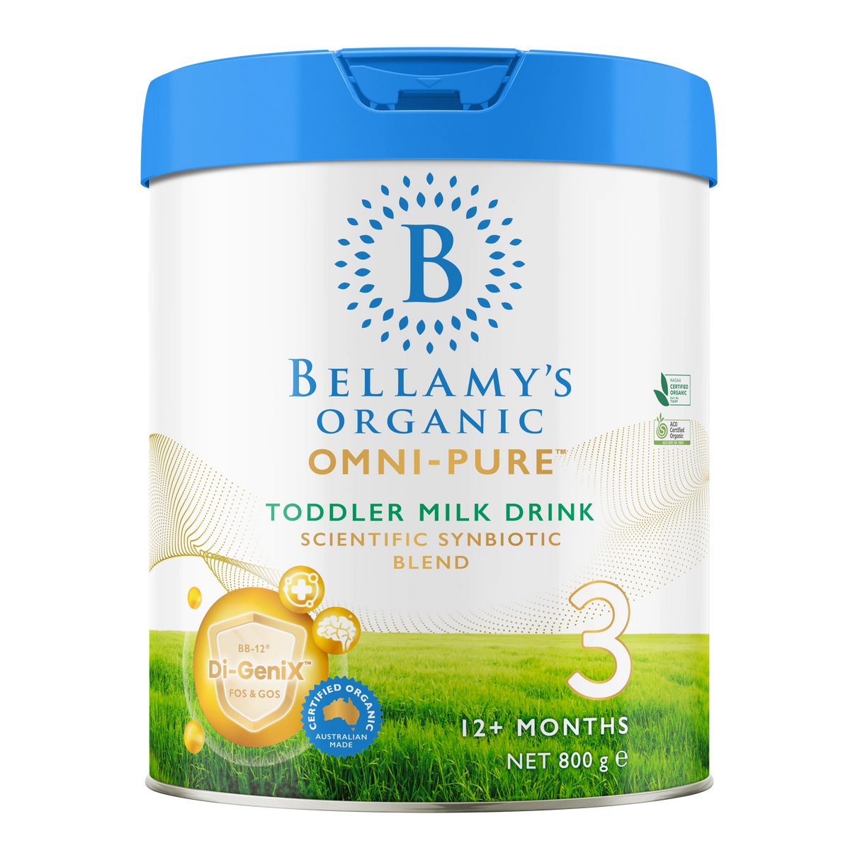 Bellamy's Organic Step 3 Omni-Pure Toddler Milk Drink 800g