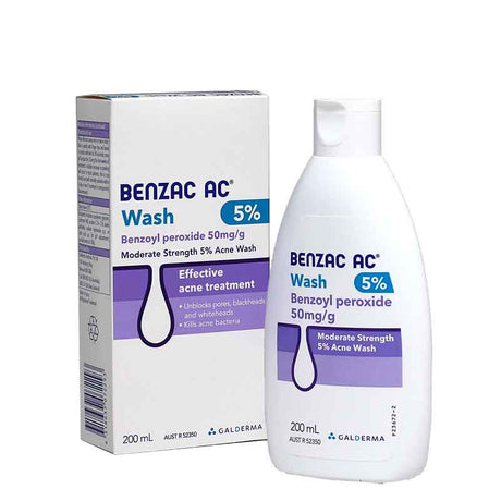 Benzac AC Wash 5% 200mL