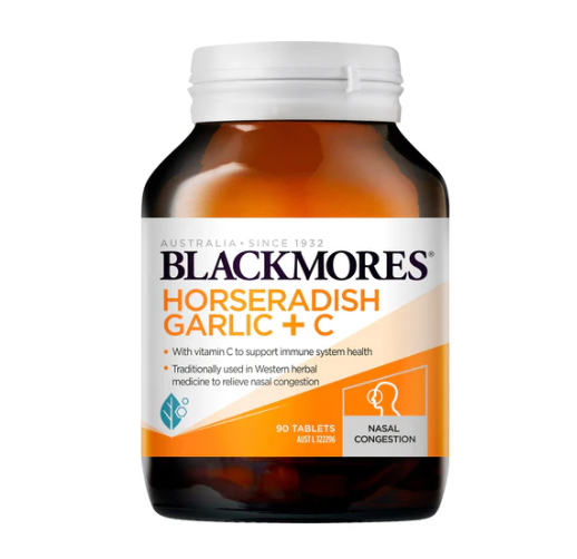 Blackmores Horseradish Garlic + C 90 Tablets