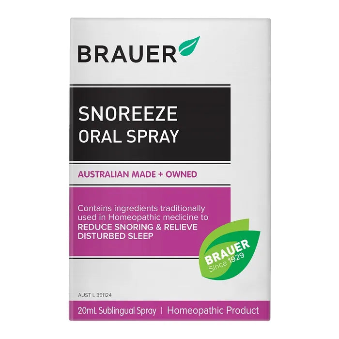 Brauer Snoreeze Oral Spray 20ml