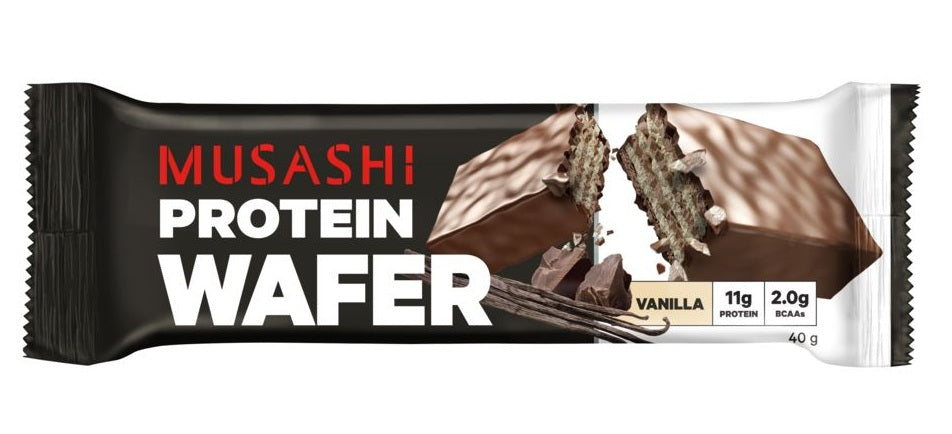 Musashi Protein Wafer Bar Vanilla 40g (EXP: 18/10/2026)