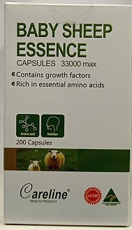 Careline Baby Sheep Placenta Essence 33000mg 200 Capsules