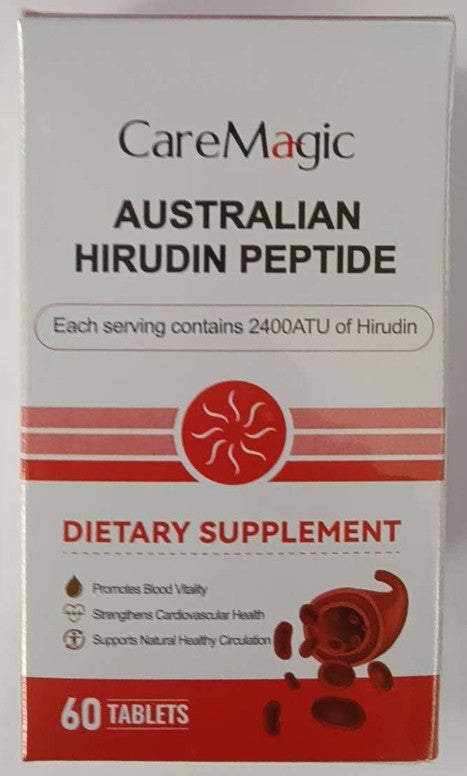 CareMagic Australian Hirudin Peptide 60 Tablets