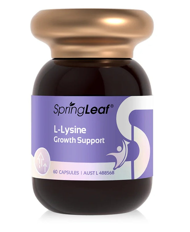 SpringLeaf L-Lysine Growth Support 60 Capsules