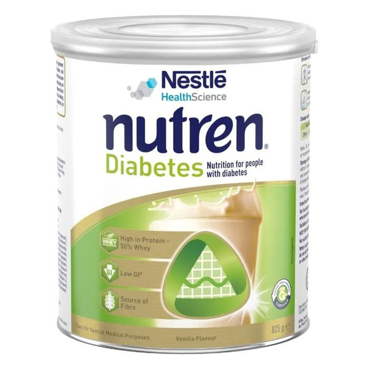 Nestle Nutren Diabetes Vanilla Flavour 825g