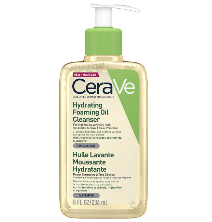 CeraVe Hydrating Foaming Oil Cleanser 236ml
