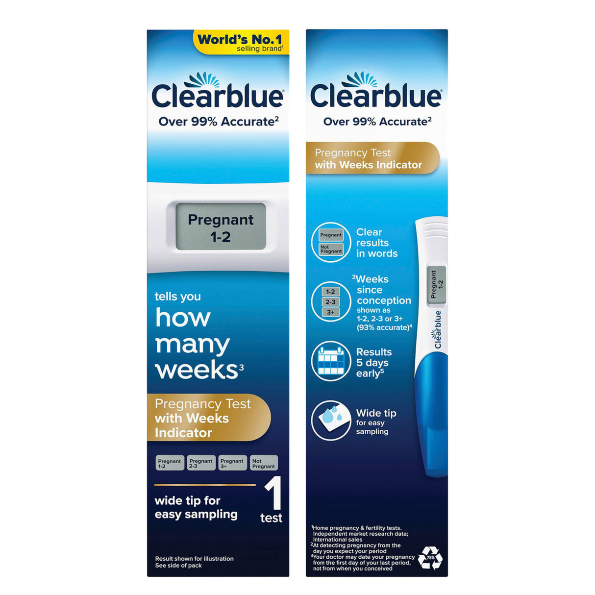 Clearblue Digital Pregnancy Test - 1 Digital Test