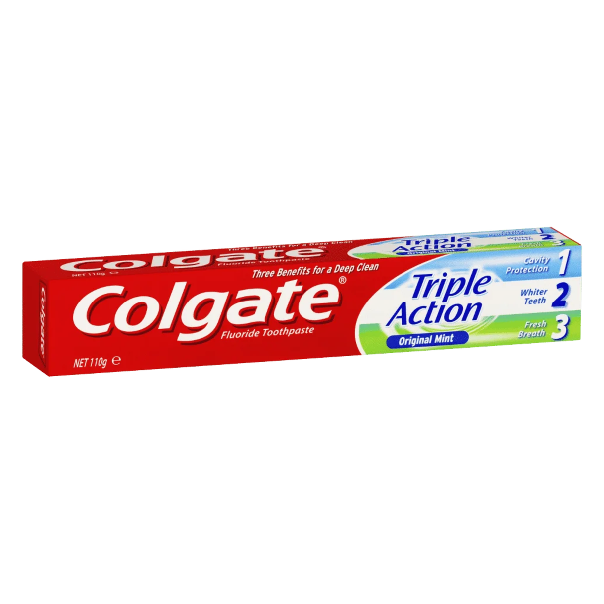 Colgate Triple Action Toothpaste Original Mint 110g