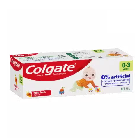 Colgate Toothpaste Kids Mild Fruit 0-3 Years 80g