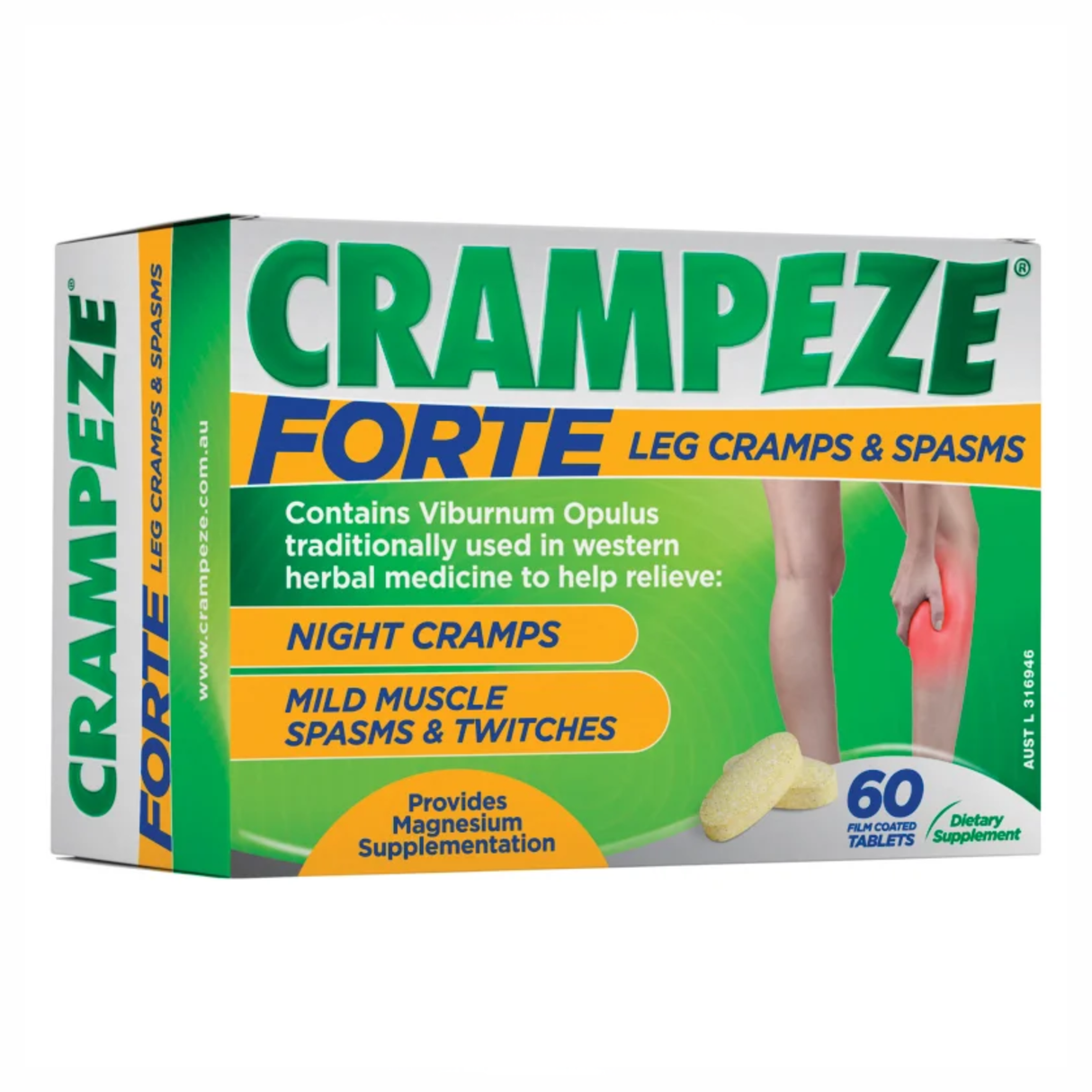 Crampeze Forte Legs Cramps & Spasms 60 Capsules
