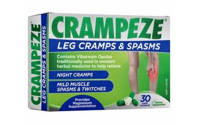 Crampeze Leg Cramps & Spasms 30 Capsules