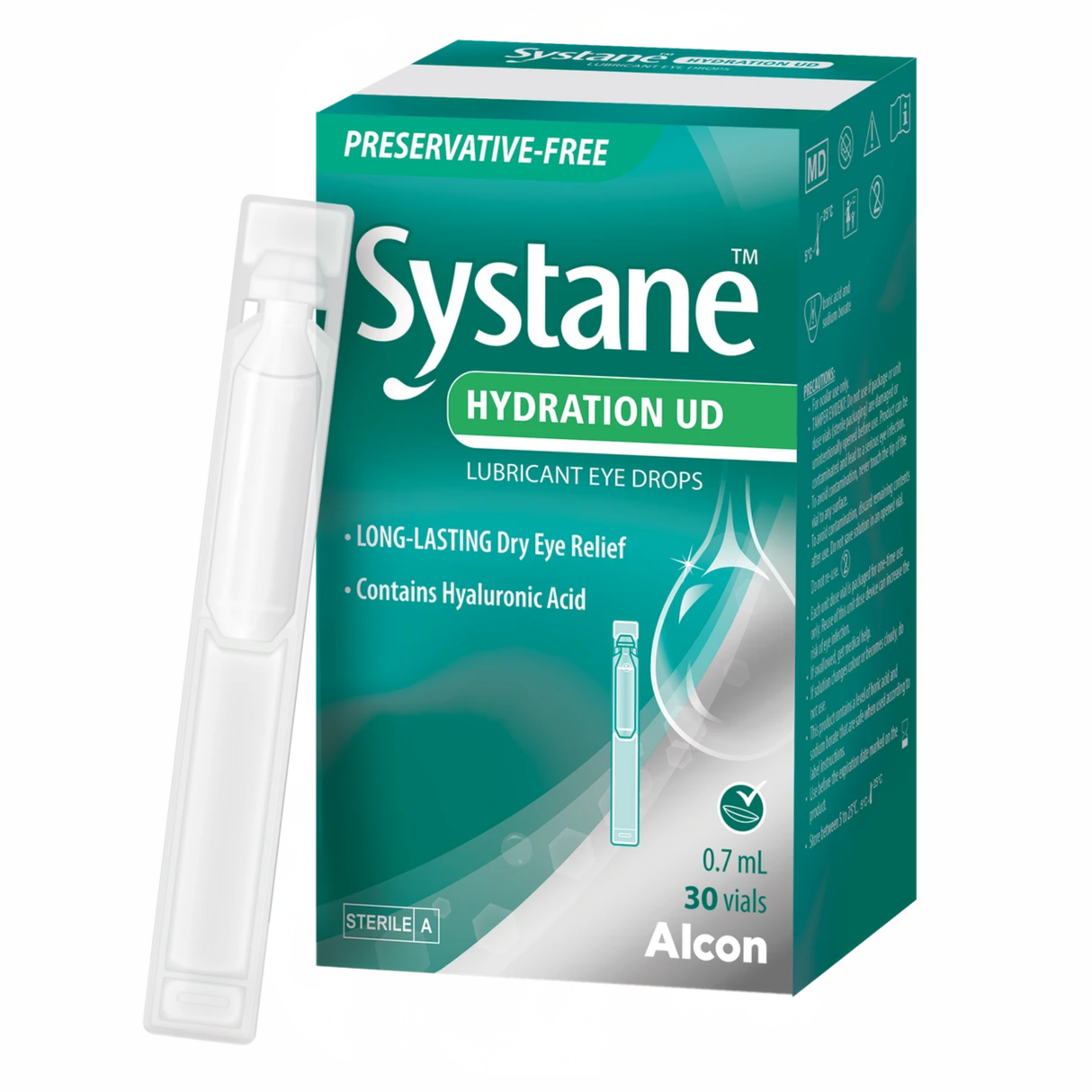 Systane Lubricant Eye Drops Hydration UD 30 Pack x 0.7mL (EXP: 31/08/2026)