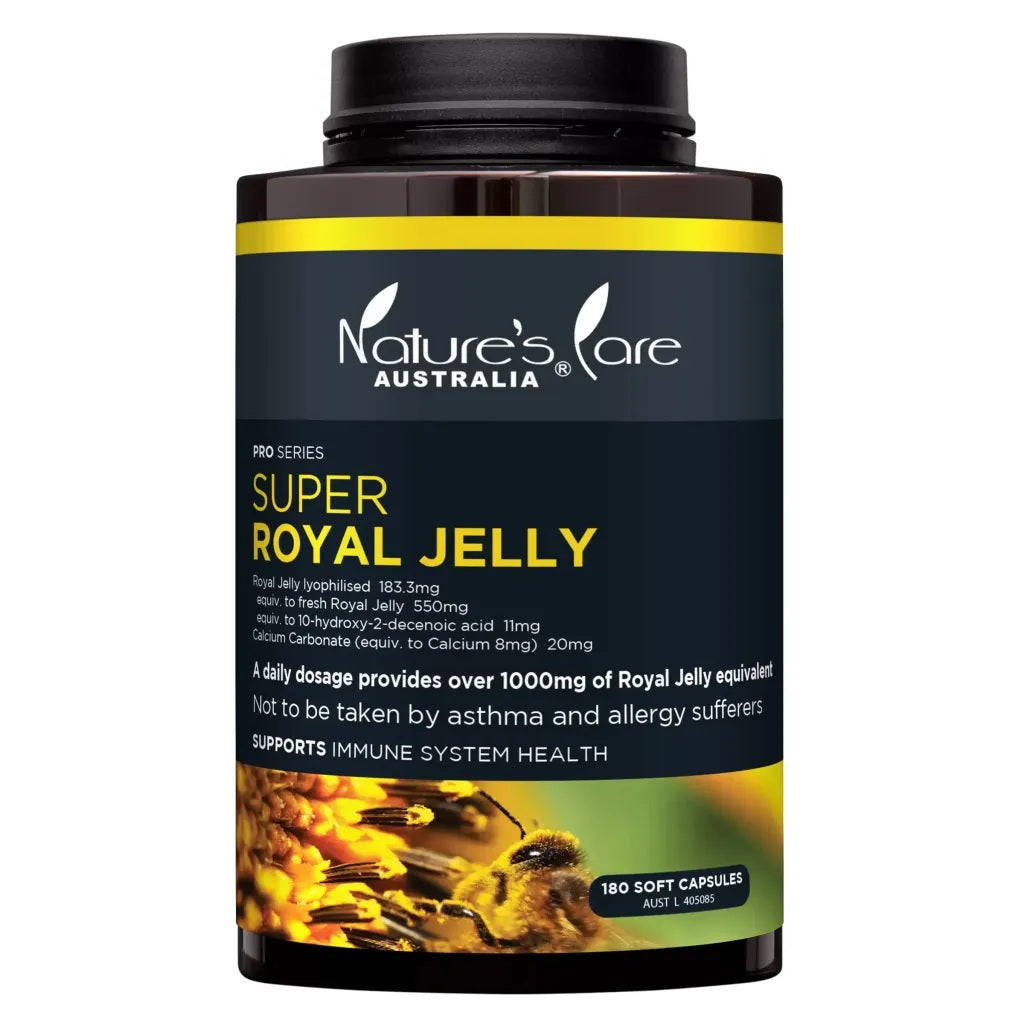 Nature's Care Pro Series Super Royal Jelly 180 Caps