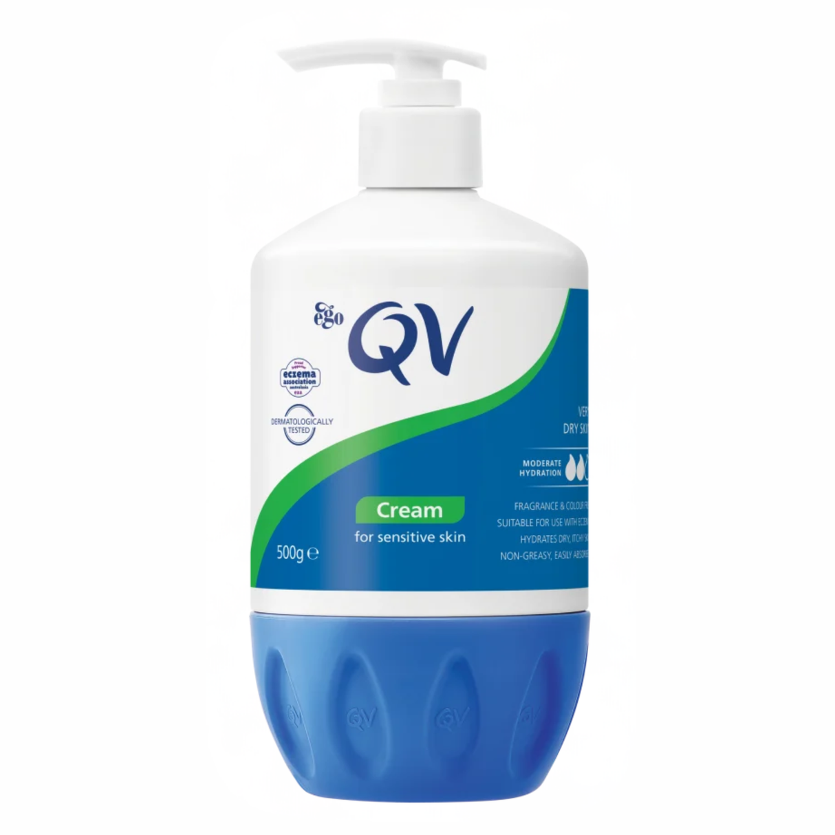 Ego QV Cream Pump Bottle 500g