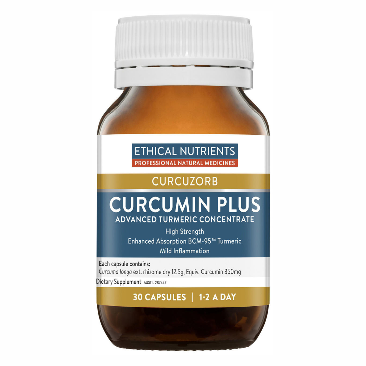 Ethical Nutrients Curcumin Plus Inflammation 30 Capsules