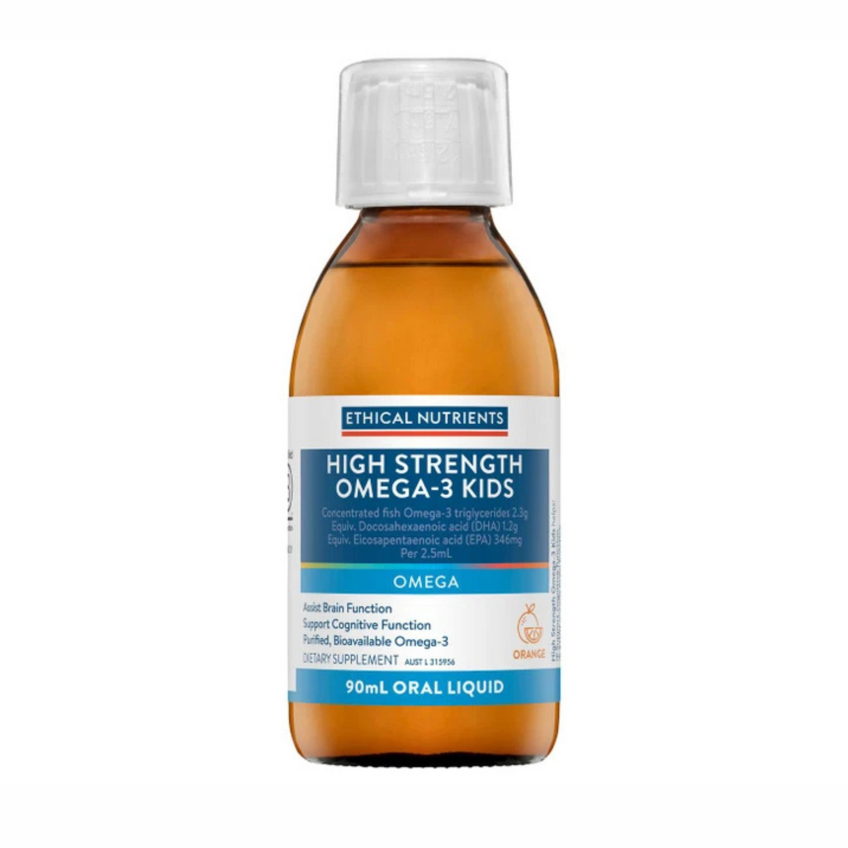 Ethical Nutrients High Strength Omega-3 Kids Oral Liquid 90ml