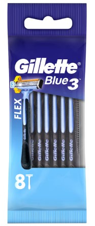 Gillette Blue 3 Smooth Disposable Razors 8 Pack