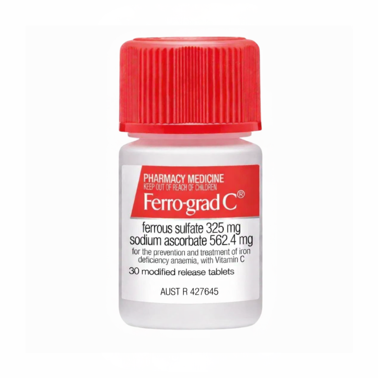 Ferro-Grad C Iron & Vitamin C 30 Tablets (S2)
