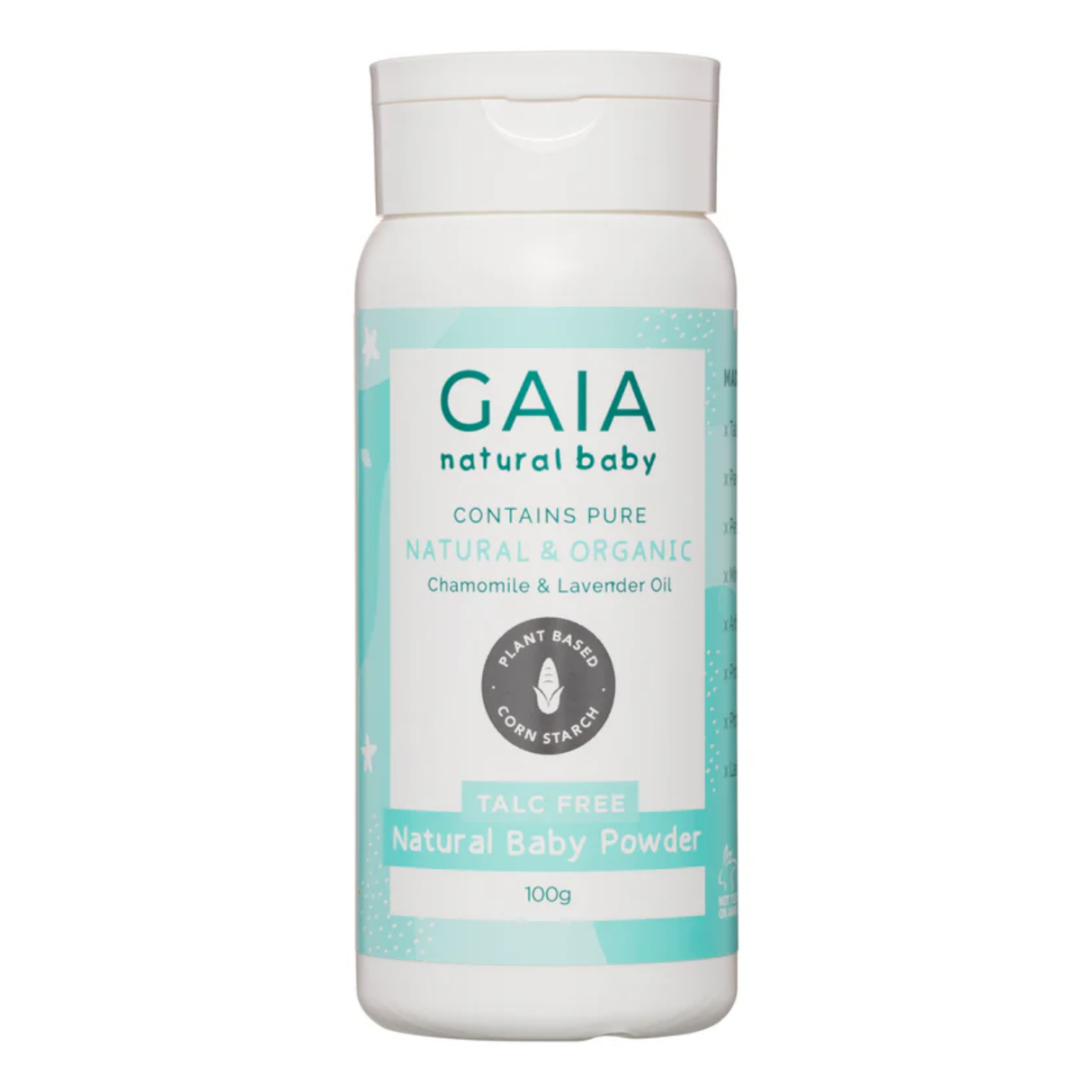 Gaia Natural Baby Natural Baby Powder 100g