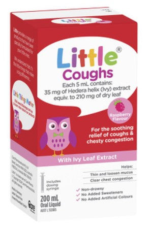 Little Coughs Raspberry 6m+ 200ml