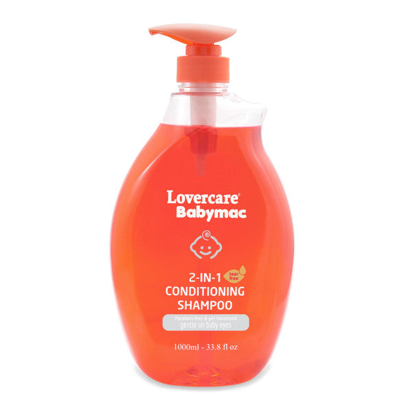 Lovercare Babymac 2In1 Conditional Shampoo 1L