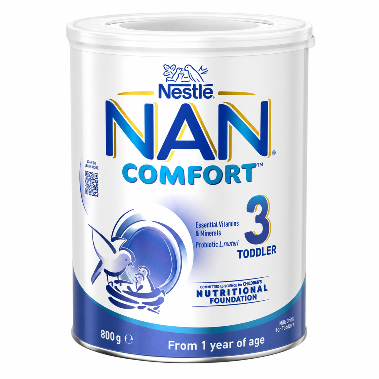 Nestle NAN Comfort Toddler Milk Drink Stage 3 800g