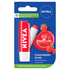Nivea Lip Care Strawberry Shine 4.8g