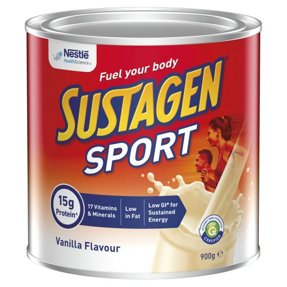 Nestle Sustagen Sport Vanilla Flavour 900g