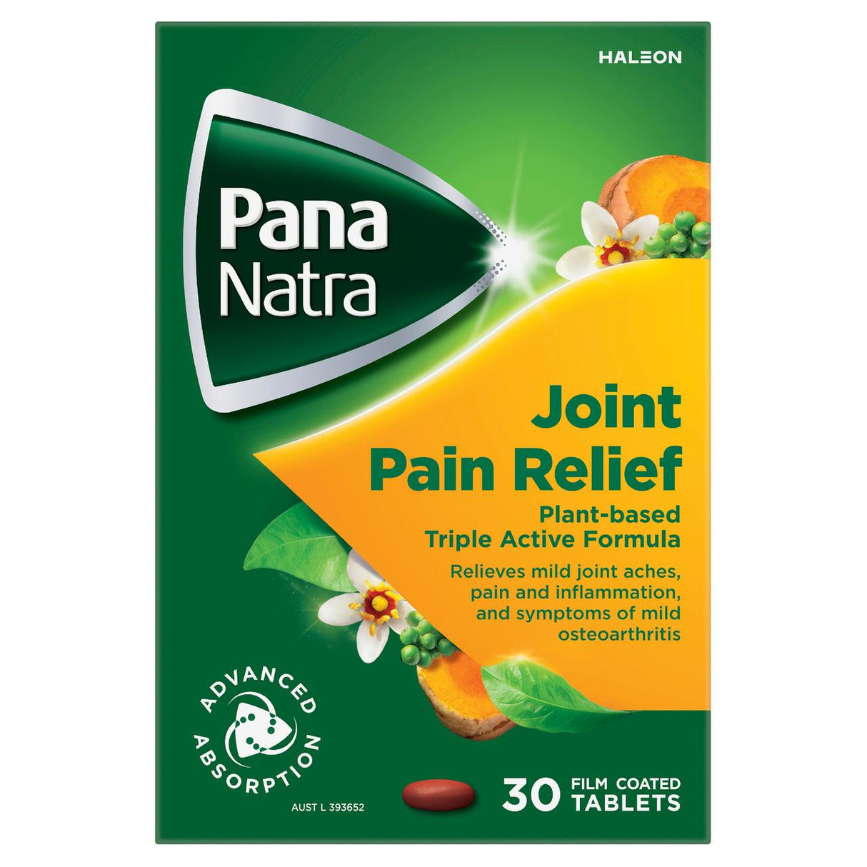 PanaNatra Joint Pain Relief 30 Tablets