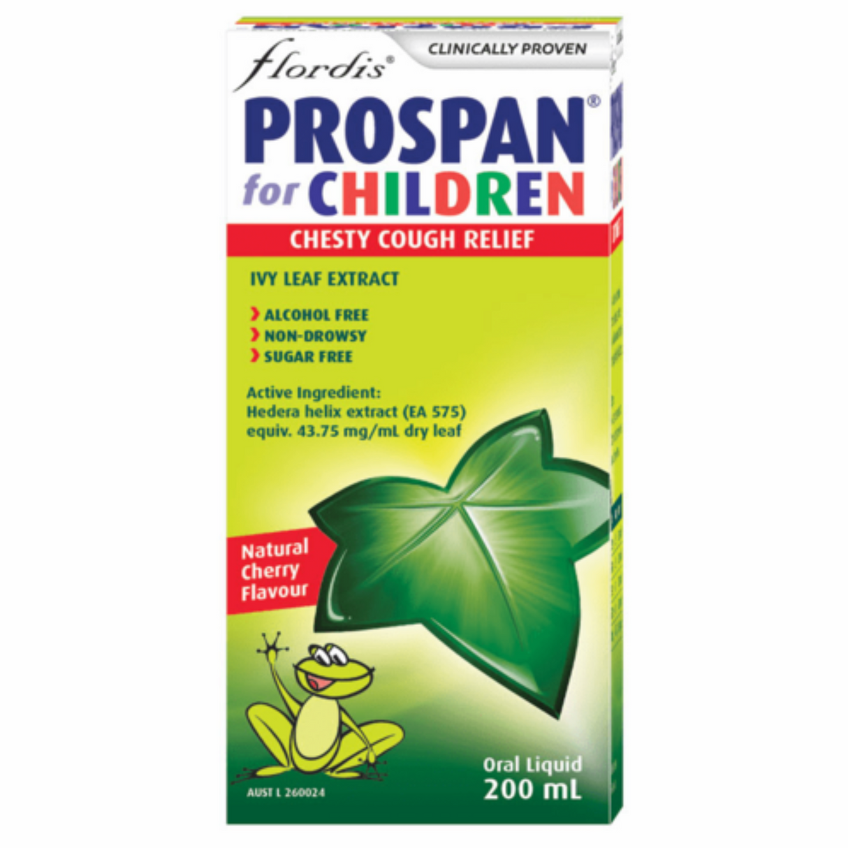 Prospan for Children Chesty Cough (Ivy Leaf Extract) Cherry Flavour 200ml