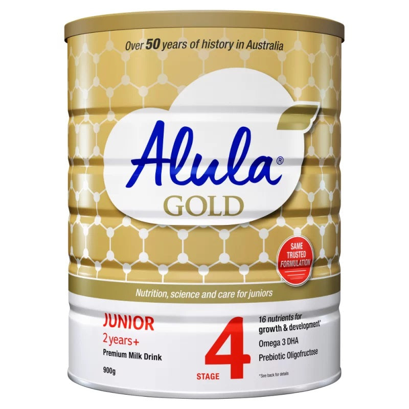 Alula Gold Junior Milk Drink Stage 4 2 Year+ 900g