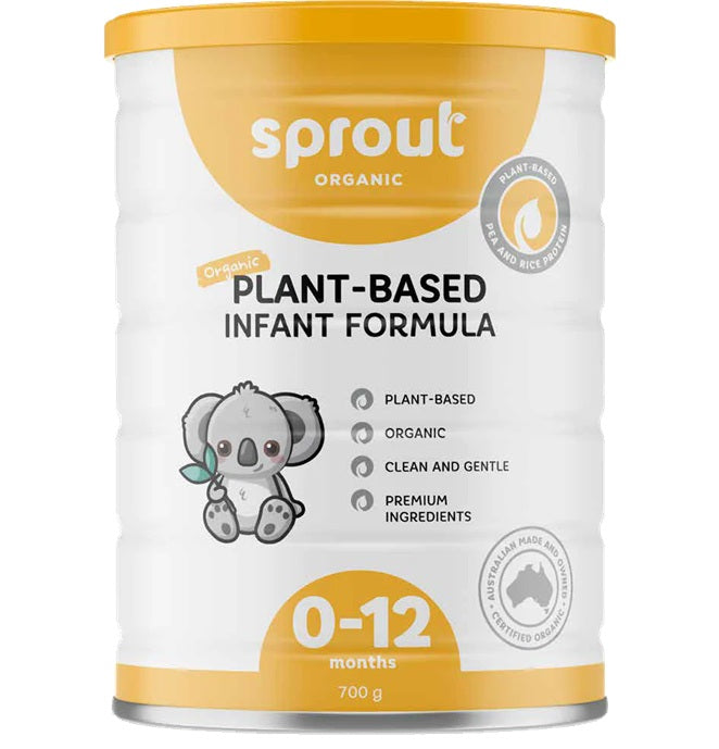 Sprout Organic Plant-Based Infant Formula 0-12 Months 700g